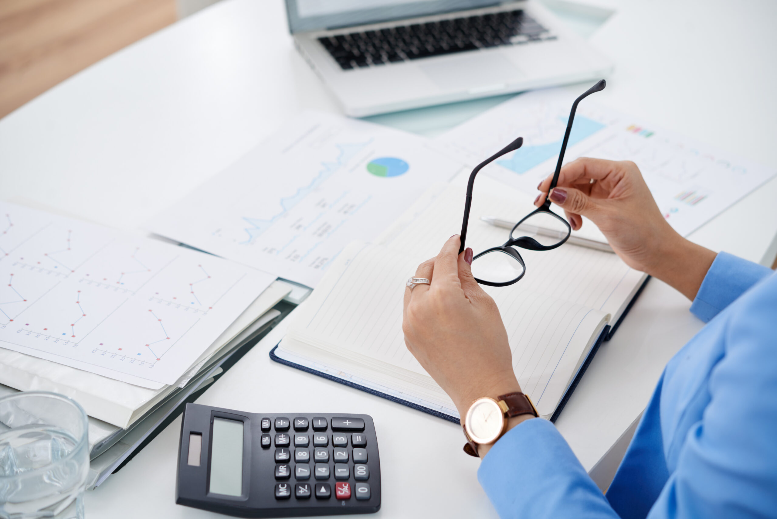 SERWIS working with financial documents